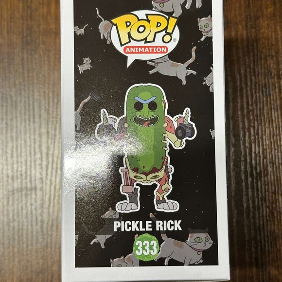 Pickle Rick Funko Pop! Rick and Morty Vinyl Figure Animation  (Rat Suit) #333 - Picture 2 of 6